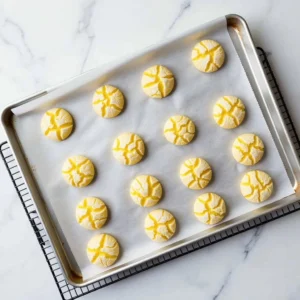 emon cake mix cookies baking sheet