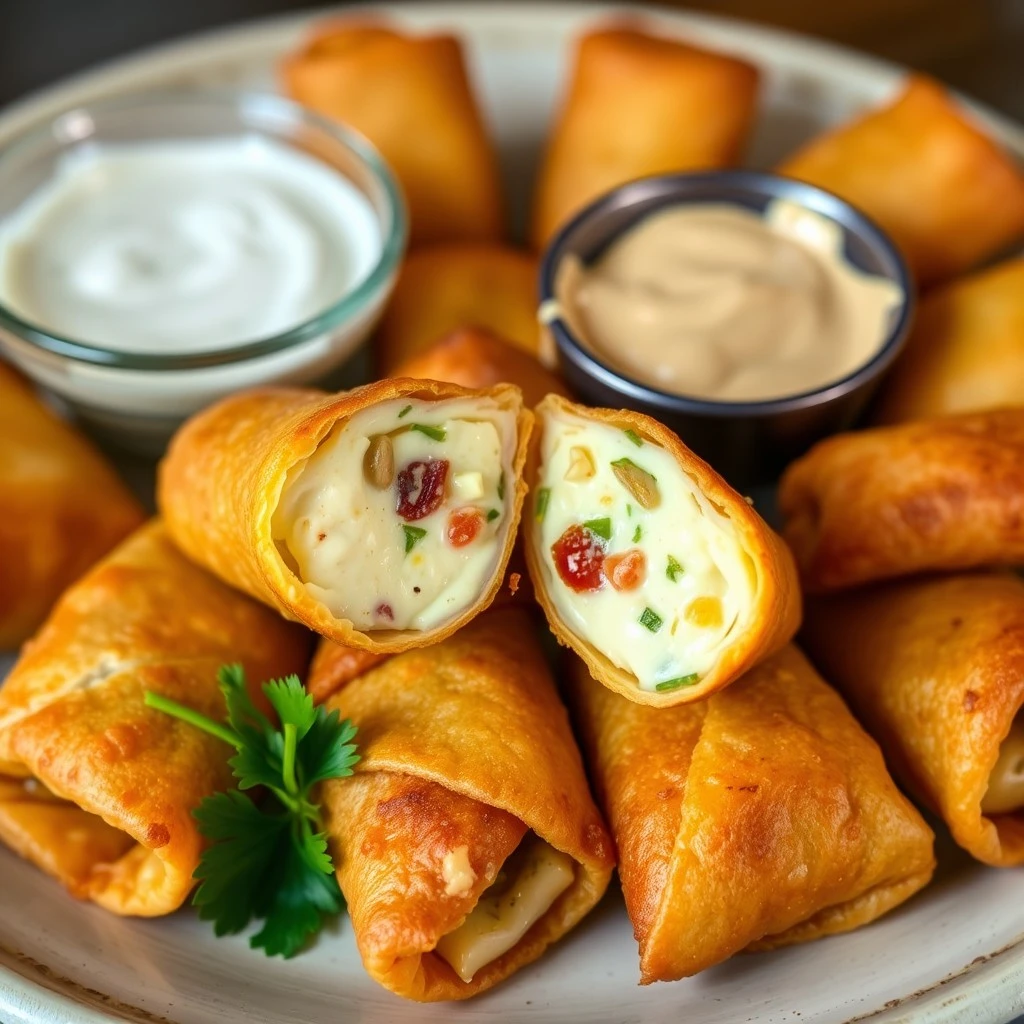 jalapeno poppers egg roll