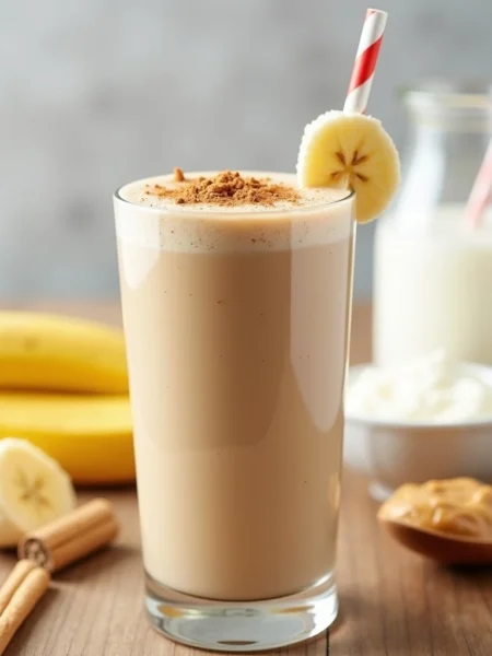 Peanut Butter Banana Protein Shake