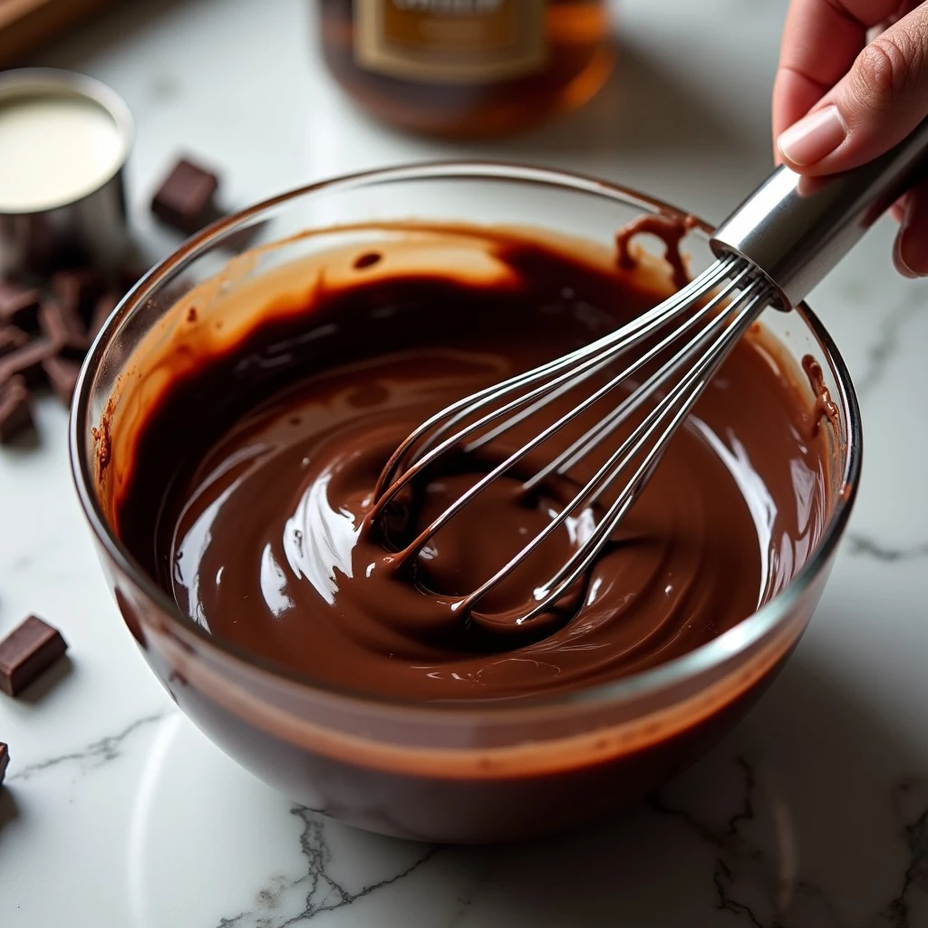 Making the Ganache