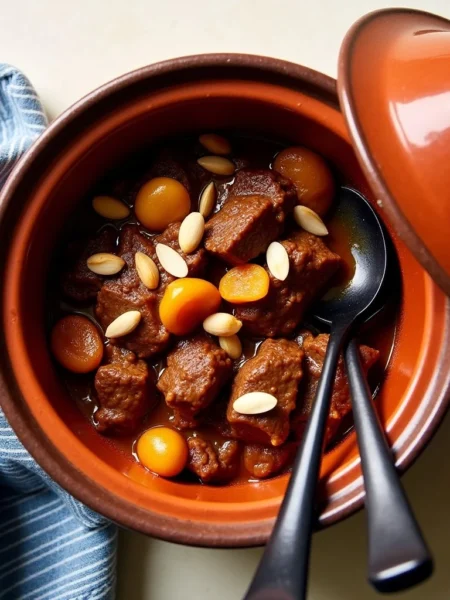 Moroccan beef tagine