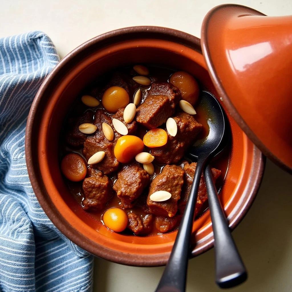 Moroccan beef tagine
