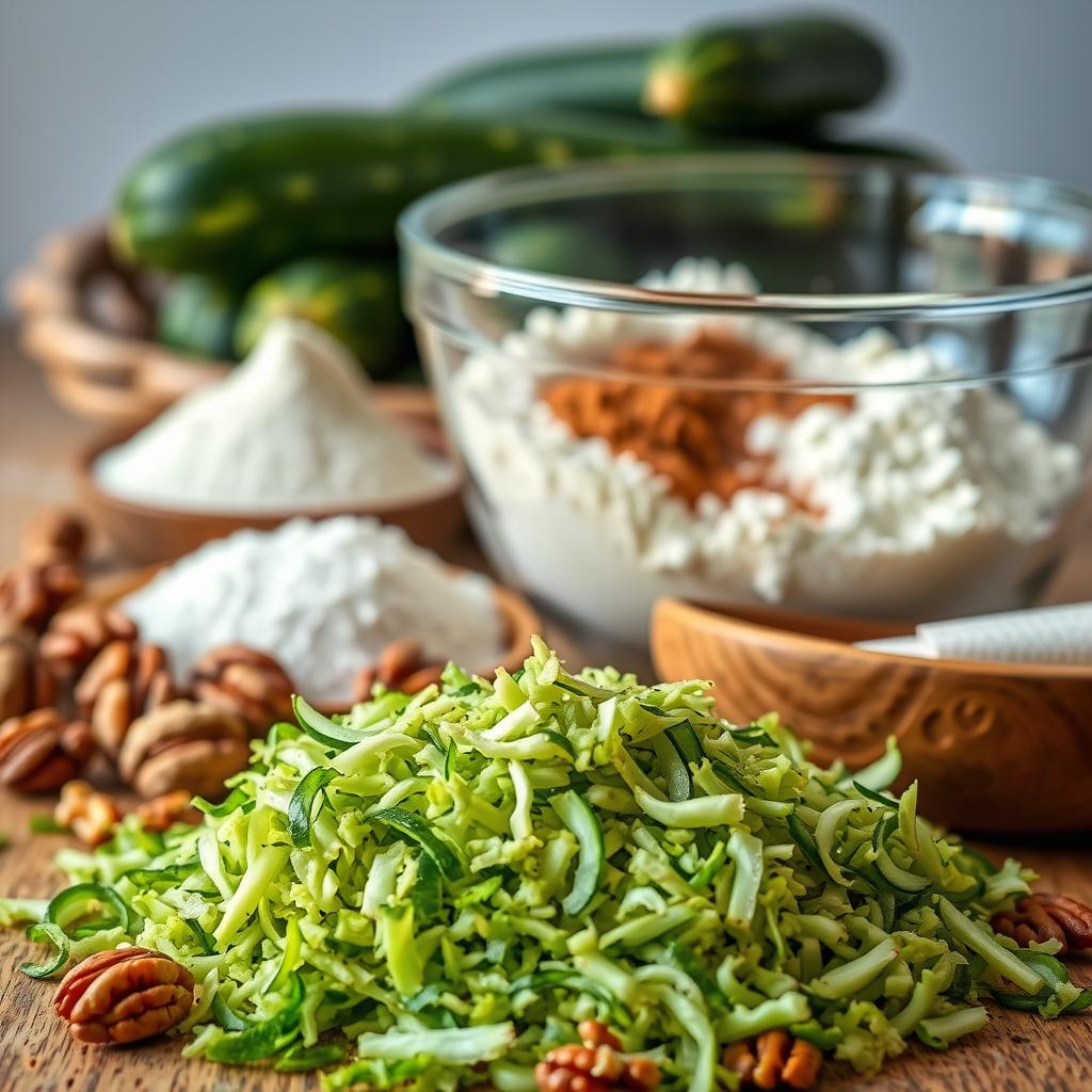 zucchini bread ingredients