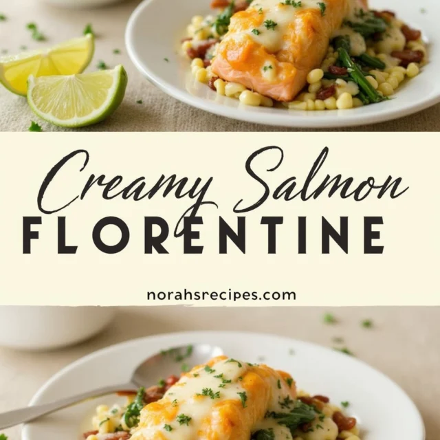 🐟🥬 Creamy Salmon Florentine – A Restaurant-Worthy Meal at Home! 🍽️✨

Flaky salmon, fresh spinach, and a rich garlic Parmesan sauce—this Creamy Salmon Florentine is pure comfort on a plate! 😍 Perfect for a cozy dinner, special occasion, or whenever you’re craving something creamy and delicious. 💛

🔥 Why You’ll Love It:
✅ Ready in just 35 minutes!
✅ Buttery, creamy, and full of flavor 🧄🧀
✅ Pairs perfectly with pasta, rice, or crusty bread 🍞

📌 Save this recipe & tag a seafood lover! 🎣💖

📖 Grab the full recipe 👉 https://norahsrecipes.com/recipe/creamy-salmon-florentine/

💬 Tried it? Let us know how it turned out! Tag us @norahsrecipes 🥰

#SalmonFlorentine #CreamySalmon #EasyDinner #SeafoodLovers #NorahsRecipes #Foodie #homemademeals
