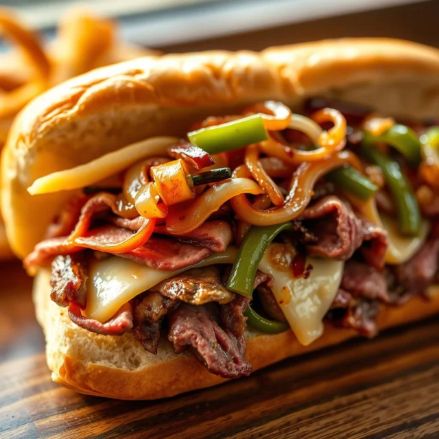 This juicy, cheesy sandwich is everything you’ve ever wanted in a bite 😍🔥

Thin-sliced ribeye, sautéed onions & peppers, melty provolone… all stuffed into a warm hoagie roll. Philly vibes, straight from your kitchen! 🙌✨

Ready in under 30 minutes – perfect for lunch, dinner, or whenever hunger hits!

📲 Grab the full recipe at 👉 @norahsrecipes or click the link in bio!
📌 Save this post so you don’t forget!
💬 Tag someone who needs to try this 👇