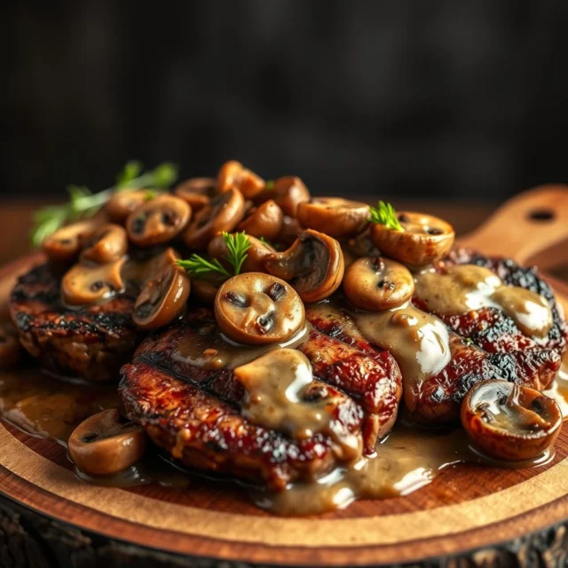 🥩 Beef Steaks with Creamy Mushroom Sauce 🍄
Craving something rich, flavorful, and comforting? These juicy beef steaks are pan-seared to perfection and topped with a velvety mushroom cream sauce that will have everyone asking for seconds!

✅ Ready in under 40 minutes
✅ Perfect for a cozy dinner or special occasion
✅ Gluten-free and low carb-friendly

🔥 Treat yourself to a restaurant-style meal at home!

👉 Full recipe here: https://norahsrecipes.com/recipe/beef-steaks-with-mushroom/

❤️ Save it – Cook it – Share it with a steak lover!
#BeefSteak #MushroomSauce #EasyDinner #NorahsRecipes #HomemadeGoodness #SteakLovers